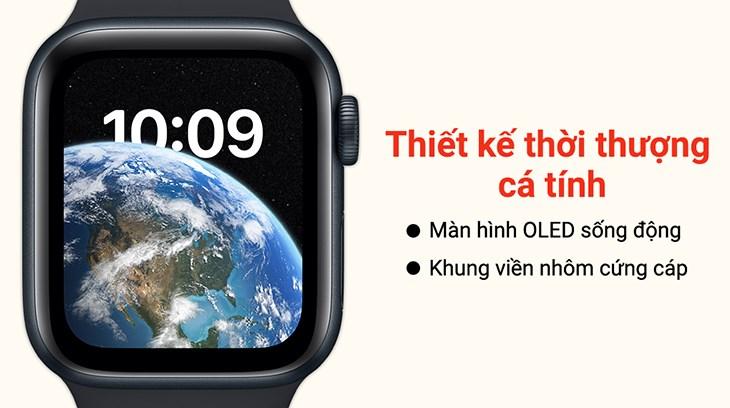 Đồng hồ thông minh Apple Watch SE 2022 GPS phù hợp làm quà cho đồng nghiệp năng động, cá tính